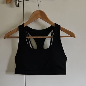 Black Sports Bra